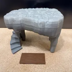 Snake Mountain custom Catacomb - Unglued, Unpainted, Raw - Image 3