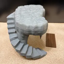 Snake Mountain custom Catacomb - Unglued, Unpainted, Raw - Image 4