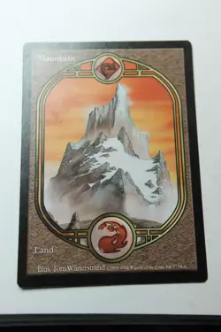 MTG Mountain x1- -Unglued-Lightly Played - Image 1