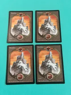 4x - Mountain - Unglued - MTG - Magic the Gathering - x4 - Image 1