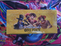 ONE PIECE Card Game Tin Pack Set Vol.2 English Ver. TS-02 Sealed set of 12 Tins - Image 2
