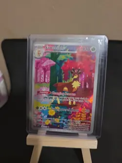 Pokemon TCG Sawsbuck Temporal Forces Illustration Card 166/162 Ra NM/M Condition - Image 1