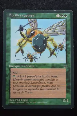 Magic The Gathering MTG KILLER BEES FRENCH Renaissance MP Moderately Played - Image 1