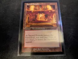 MTG Magic the Gathering Sacred Foundry Retro RVR! - Image 1