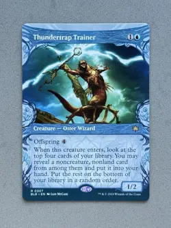 Thundertrap Trainer #307 (Showcase) Regular Rare / MTG / Bloomburrow (BLB) - NM - Image 1