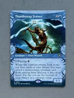 Thundertrap Trainer #307 (Showcase) Regular Rare / MTG / Bloomburrow (BLB) - NM - Image 3