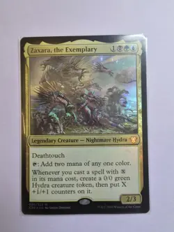 Magic The Gathering, Zaxara, the Exemplary, Commander 2020, Foil - Image 1