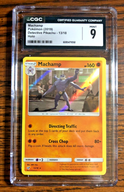 Machamp Holo Rare #13 - CGC MINT 9 - 2019 SM Detective Pikachu - Pokemon TCG - Image 1