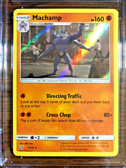 Machamp Holo Rare #13 - CGC MINT 9 - 2019 SM Detective Pikachu - Pokemon TCG - Image 2