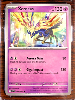 Xerneas Regular Uncommon #088 - CGC NM/MINT+ 8.5 - Surging Sparks - Pokemon TCG - Image 2