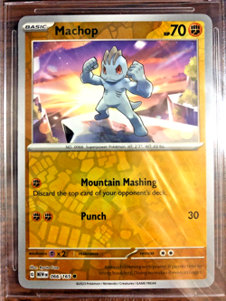 Machop Reverse Holo #066 - BGS MINT 9 - 2023 Scarlet & Violet 151 - Pokemon TCG - Image 2