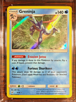 Greninja Holo Rare #9 - CGC NM/MINT 8 - 2019 Detective Pikachu - Pokemon TCG - Image 2