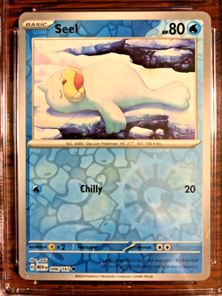 Seel Reverse Holo #086 - CGC MINT 9 - 2023 Scarlet & Violet 151 - Pokemon TCG - Image 2