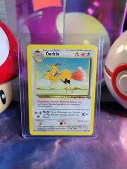 Dodrio 34/64 Pokemon TCG Jungle Unlimited Regular Uncommon LP - Image 1
