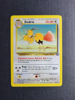 Dodrio 34/64 Pokemon TCG Jungle Unlimited Regular Uncommon LP - Image 2