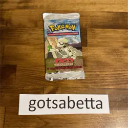 French Pokemon TCG Neo Discovery Booster Pack Wizards of the Coast Sealed - Image 1