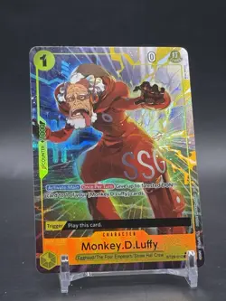 Monkey D Luffy ST29-012 Parallel Starter Deck Promo One Piece Card English - Image 1