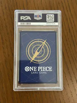 2023 PSA 10 One Piece Kingdoms of Intrigue Monkey D. Luffy SR OP04-090 - Image 2