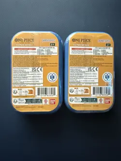 One Piece TCG CCG Tin Pack Vol 2 Factory Sealed Set of 2 English OP-13 New - Image 2