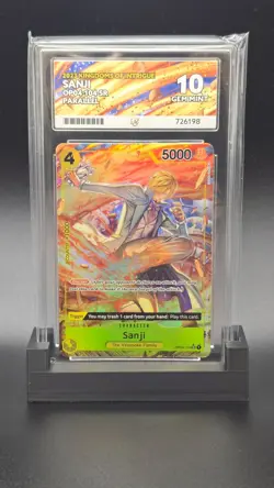 One Piece TCG Sanji OP04-104 ALT ART Kingdoms of Intrigue Foil - ACE 10 - Image 1
