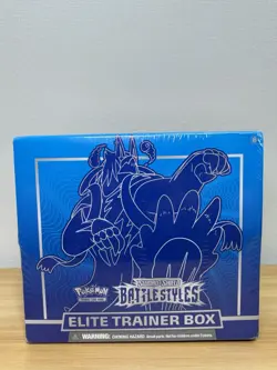 Pokemon Sword and Shield Battle Styles Elite Trainer Box Card Game 820650808357 - Image 1