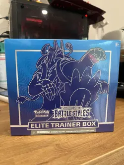 Pokemon Sword and Shield Battle Styles Elite Trainer Box Card Game 820650808357 - Image 1