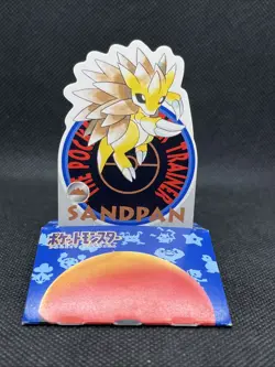 Sandslash 028 Pokemon Slide Up Card Carddass BANDAI 1998 Pokemon Japanese - Image 1