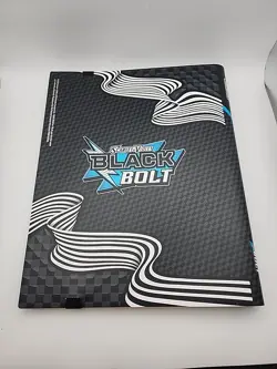 Pokemon TCG Card BLACK BOLT Binder - BINDER ONLY - Empty Holds 360 Cards - NEW - Image 2
