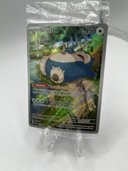Snorlax - SVP051 - Pokemon Scarlet & Violet Promo SEALED Ultra Rare Card NM - Image 1