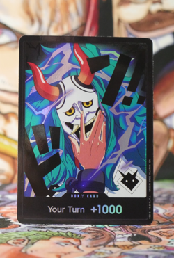 One Piece TCG - The Best PRB02 - YAMATO Textured Don!! Card English - Foil - Image 1