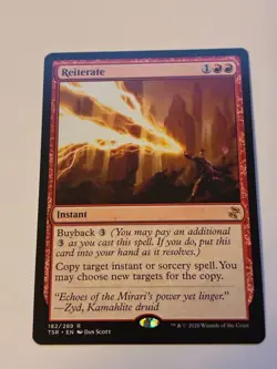 MTG Reiterate - Time Spiral: Remastered (TSR) NM - Magic The Gathering - Image 1