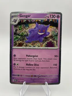 Gengar 094/165 Cosmos Holo Sam's Club Exclusive Promo Pokemon TCG 151 LP - Image 1