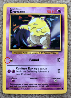 WOTC Error Cards! Blue Smear - d Edition - Misprint Pokemon Cards! - Image 5