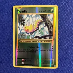 Weedle 5/108 - Reverse Holo XY Evolutions Pokemon Card - NM - Image 1