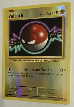 💥 VOLTORB - 39/108 - Reverse Holo - XY Evolutions - Pokemon Card - 2016 NM/Mint - Image 3