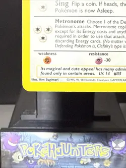 Pokemon Card Clefairy 5/102 Base Set Holo Holo Rare WOTC Light Play - Image 5