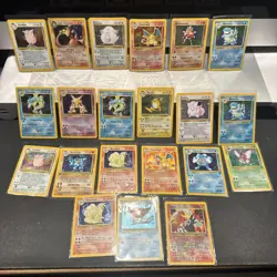 Pokemon Vintage 1999 Holo Lot Of Cards ! - Image 1