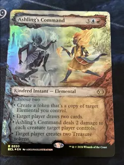 Ashling's Command (Showcase) Lorwyn Eclipsed Foil NM-M Unplayed MTG Magic 0330 - Image 1