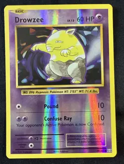 Drowzee 49/108 Reverse Holo Common XY Evolutions Pokemon TCG Near Mint - Image 1