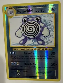 Pokemon Poliwhirl 24/108 XY Evolutions Reverse Holo Uncommon Near Mint - Image 3