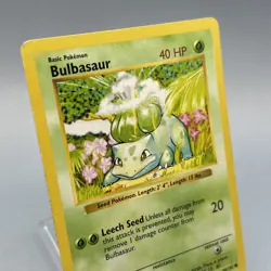 Bulbasaur 44/102 - Base Set (Shadowless) - Pokemon TCG - Image 1