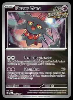 Flutter Mane Reverse Holo 096/191 SV08: Surging Sparks Pokemon - Image 1