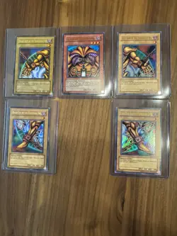 Exodia the Forbidden One COMPLETE SET (5) | LOB Original | VLP-NM | Yugioh - Image 1