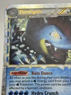 Pokemon TCG Feraligatr Prime Heartgold Soulsilver Black Star HGSS07 MP - Image 5
