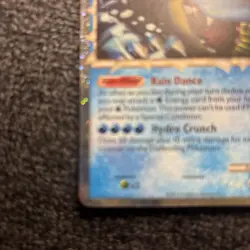 Pokemon TCG Feraligatr Prime Heartgold Soulsilver Black Star HGSS07 MP - Image 3