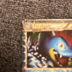 Pokemon TCG Feraligatr Prime Heartgold Soulsilver Black Star HGSS07 MP - Image 4