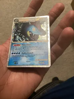 Pokemon TCG Feraligatr Prime Heartgold Soulsilver Black Star HGSS07 MP - Image 4