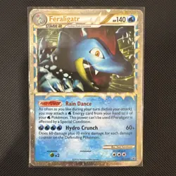 Feraligatr (Prime) - HGSS07 - Pokemon Heart Gold Soul Silver Promo Holo LP/NM - Image 1