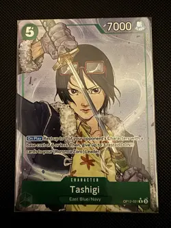 One Piece TCG Tashigi (Alternate Art) OP12-031 Legacy of the Master Foil - Image 1