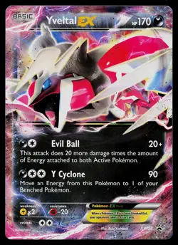 Pokemon Card - Yveltal EX XY Promo XY150 Holo - Image 1
